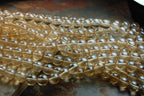 Champagne Luster Czech Glass Beads 4mm smooth round   -100