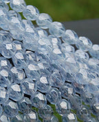 Luster Alexandrite  Crystal Czech Glass Faceted Bead 6mm Round - 25 Pc