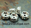 Silver Rhinestone Beads, Grade AAA, Nickel Free, Rondelle, Crystal, 8x3.8mm -20