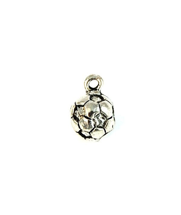 Soccer Ball Pewter Charm -1 Main Image