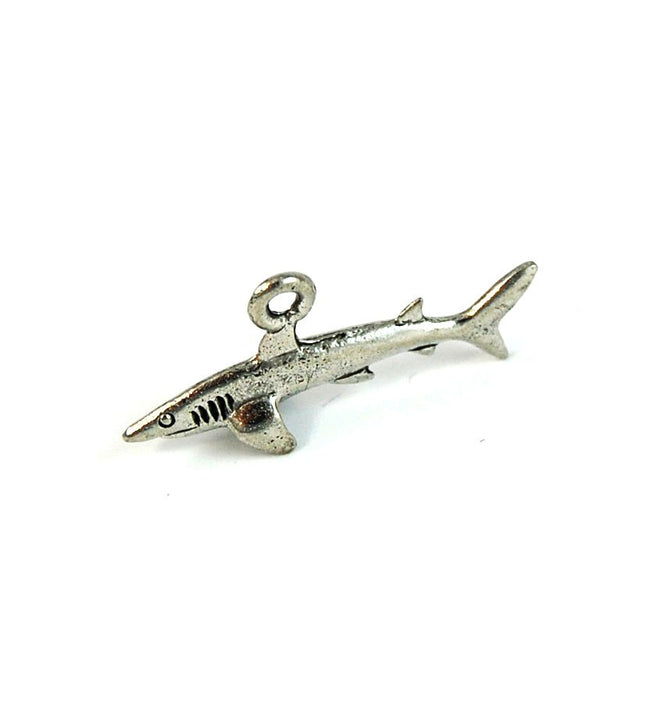 Shark Silver Pewter Charm -1 Main Image