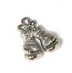 Boxing Gloves Pewter Charm -1