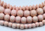 Bay Coral Beads 6mm 8mm 10mm Wood beads -16 inch strand